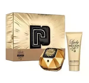PACO RABANNE LADY MILLION FABULOUS EDP SPRAY 50ML + BL 75ML SET