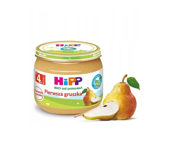 HIPP Bio Frucht-Dessert nach dem 4. Monat Erste Birne 80g