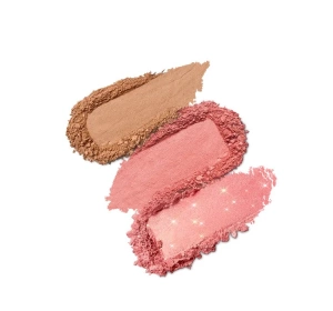 KIKO Milano Multi Finish Trio Contouring-Palette 01 Coral 7g