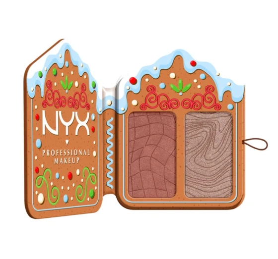 NYX Professional Makeup Buttermelt Face Palette Cocoa And Spice Konturierpalette für das Gesicht Deep 2 x 5 g