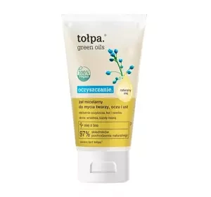 TOŁPA GREEN OILS REINIGENDES MIZELLENGEL FÜR GESICHT UND AUGEN 150ML