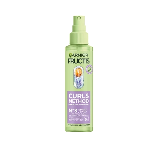 Garnier Fructis Method for Curls feuchtigkeitsspendendes und erfrischendes Locken-Spray 150ml