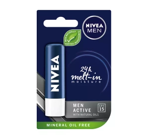 NIVEA MEN Pflegender Lippenstift SPF15 Active 4,8 ml