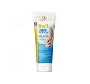 EVELINE 8 IN 1 CREME MASKE FÜR HÄNDE UND NÄGEL 75 ML