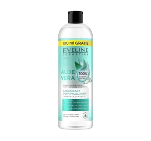 Eveline Cosmetics Aloe Vera Beruhigendes Mizellenwasser für jeden Hauttyp 500 ml