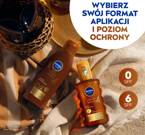 Kliknij na zdjęcie, aby je powiększyć NIVEA SUN CAROTIN SONNENMILCH SPF 6 200 ML