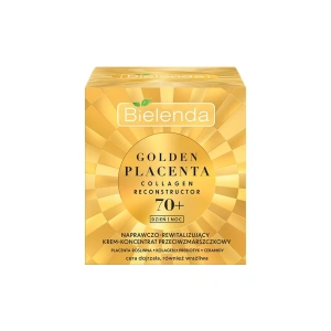 BIELENDA GOLDEN PLACENTA ANTI-FALTEN-CREME FÜR TAG UND NACHT 70+ 50ML