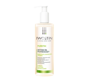 IWOSTIN PURRITIN AKTIVES GESICHTSREINIGUNGSGEL 300ML