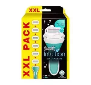 WILKINSON SWORD INTUITION SENSITIVE CARE XXL PACK RASIER + 5 ERSATZKLINGEN