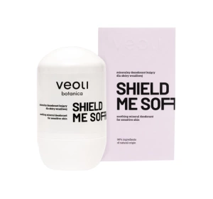 Veoli Botanica Shield Me Softly Mineralisches Roll-On Deodorant für empfindliche Haut 50 ml