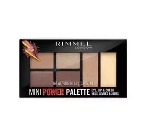 RIMMEL MINI POWER PALETTE 001 FEARLESS 6,8G