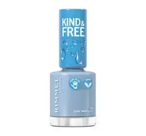 RIMMEL KIND & FREE VEGANER NAGELLACK  152 TIDAL WAVE BLUE 8ML