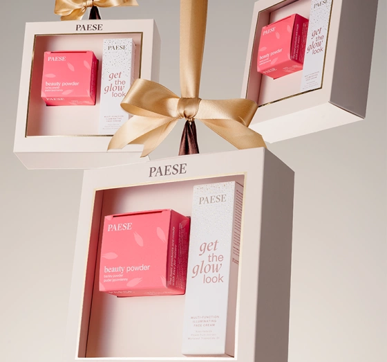 Paese All About The Base 01 Make-up-Geschenkset Creme-Basis Get The Glow Look 30 ml + Gerstenpuder Beauty Powder 10 g