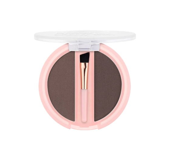 Essence Brow Powder Duo Set Puder-Set zur Augenbrauenstyling 03 Dark 1,8 g