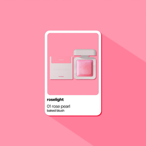 Poppy Head Roselight – gebackenes, strahlendes Rouge 01 Rose Pearl 8,2 g