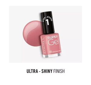 RIMMEL SUPER GEL NAGELLACK 035 POP PRINCESS PINK 12ML