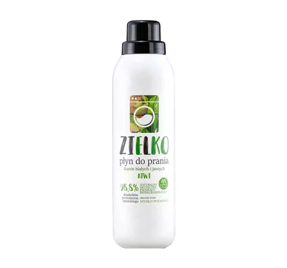 ZIELKO WASCHMITTEL FÜR WEISSE UND HELLE STOFFE KIWI 1000ML