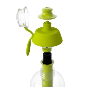 Dafi Soft Filterflasche mit Aktivkohlefilter 0,5 l Grün