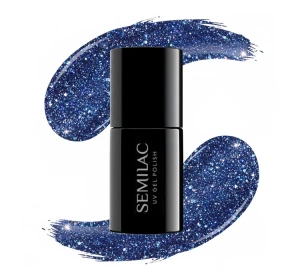 Semilac Winter Wonderland UV-Hybridlack 653 Mystery Blue 7 ml