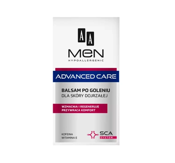 Kliknij na zdjęcie, aby je powiększyć AA MEN ADVANCED CARE AFTERSHAVE-BALSAM 100ML