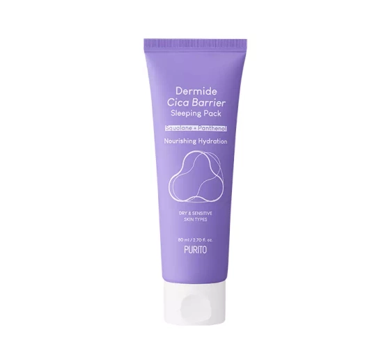 PURITO DERMIDE CICA BARRIER SLEEPING PACK NACHTCREME MIT CENTELLA ASIATICA 80ML