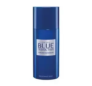 ANTONIO BANDERAS BLUE SEDUCTION FOR MEN DEODORANT SPRAY 150ML