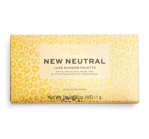 REVOLUTION PRO NEW NEUTRAL LIDSCHATTENPALETTE LUXE18G