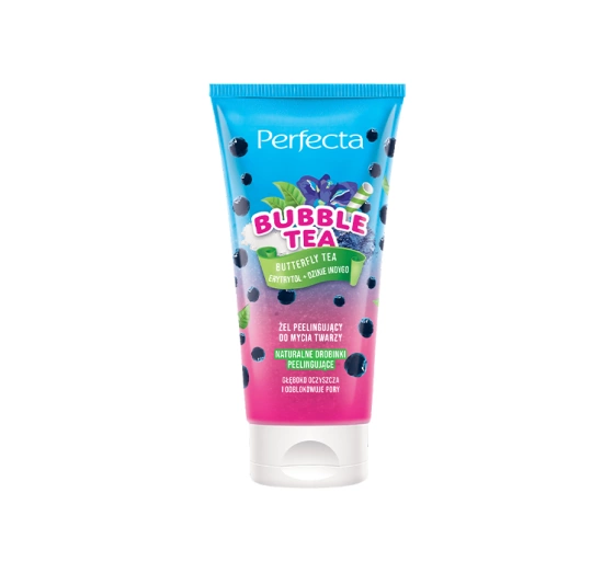 Kliknij na zdjęcie, aby je powiększyć Perfecta Bubble Tea Peeling-Gesichtswaschgel 150ml