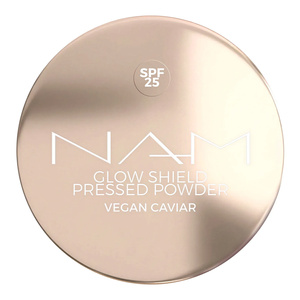 NAM Glow Shield gepresster schützender Puder SPF 25 10 g