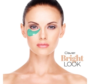 CLAVIER BRIGHT LOOK HYDROGEL-AUGENPADS MIT HYALURONSÄURE 60 STÜCK