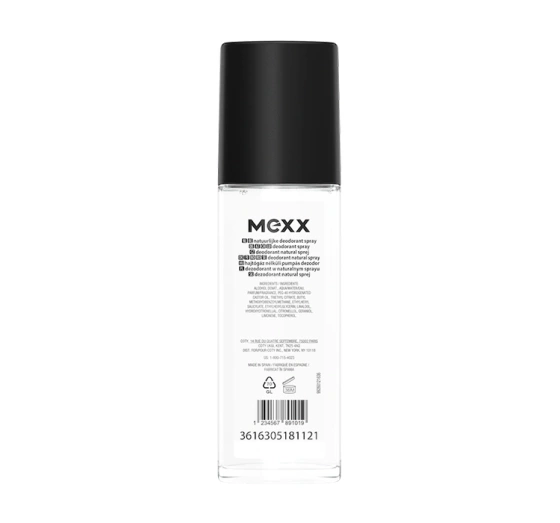 Kliknij na zdjęcie, aby je powiększyć Mexx Black Woman Deodorant Spray 75 ml