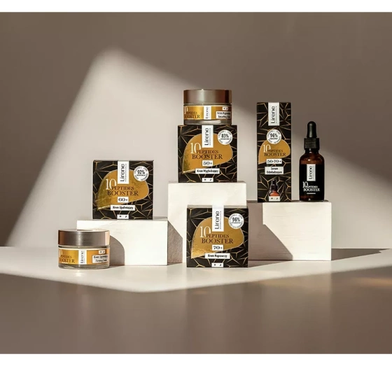 Lirene 10 Peptides Booster Straffende Gesichtscreme 60+ 50ml