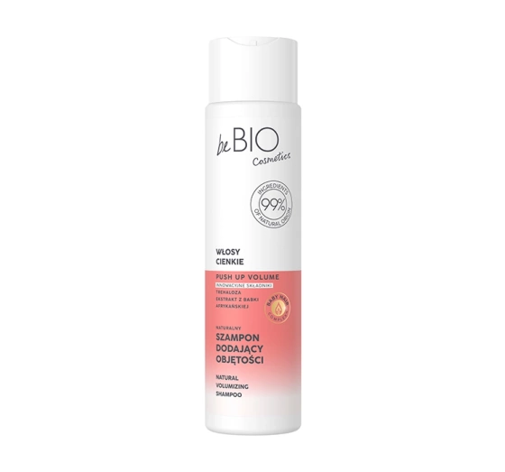 BEBIO PUSH UP VOLUME NATÜRLICHES SHAMPOO FÜR DÜNNES HAAR 300ML