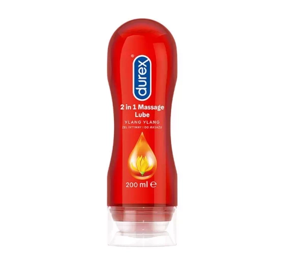 DUREX 2IN1 GLEITGEL ZUR MASSAGE YALNG YLANG 200ML