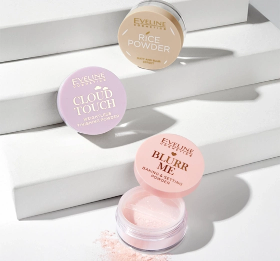 Kliknij na zdjęcie, aby je powiększyć Eveline Cosmetics Blurr Me Loser Fixierpuder für das Gesicht 8 g