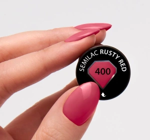 SEMILAC TASTES OF FALL HYBRIDLACK UV 400 RUSTY RED 7ML