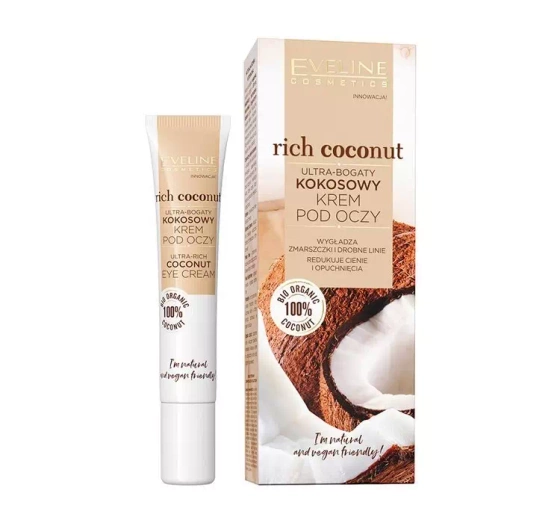 EVELINE RICH COCONUT ULTRA-REICHE AUGENCREME MIT KOKOSNUSS 20ML