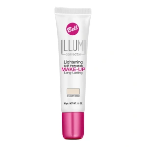 Bell Illumi Corrector Make-up Langanhaltendes, aufhellend-korrigierendes Make-up 01 Light Beige 30 g