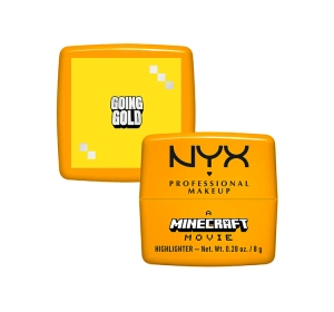 NYX Professional Makeup × A Minecraft Movie Cremiger Highlighter 03 Going Gold 8 g