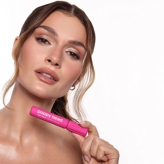 Poppy Head Lash Hack Volume Mascara – Mascara für mehr Volumen 01 Black 9 g