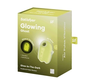 Satisfyer Glowing Ghost – ein Vibrator in Geisterform, der die Klitoris berührungslos stimuliert