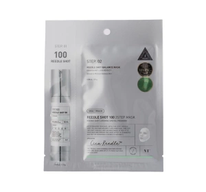 VT Cosmetics Cica x Hyalon Reedle Shot 100 Straffende Behandlung mit Mikronadel-Technologie Ampulle 1,5 g + Tuchmaske 25 g