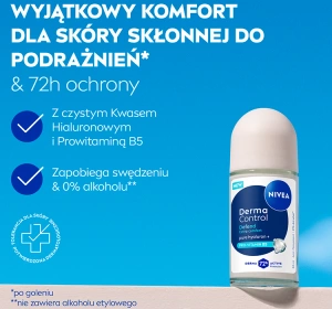 NIVEA Derma Control Antitranspirant im Roll on Defend 50 ml