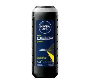 NIVEA MEN DEEP SPORT DUSCHGEL 3IN1 FÜR MÄNNER 500ML