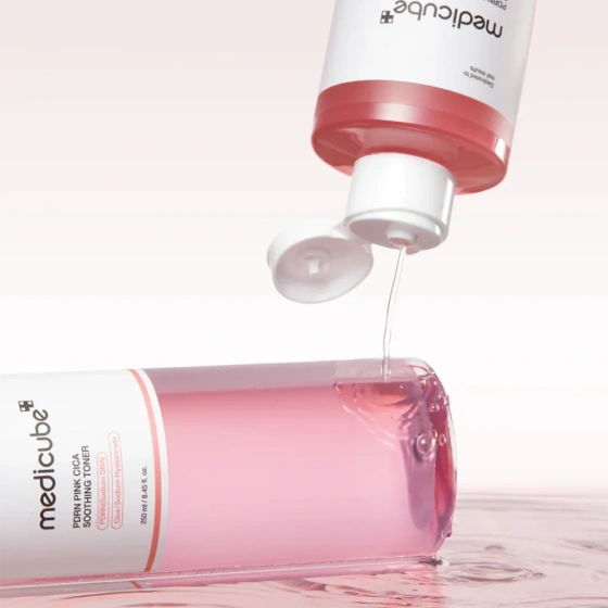 Kliknij na zdjęcie, aby je powiększyć Medicube PDRN Pink CICA Beruhigendes Gesichtstonikum 250 ml