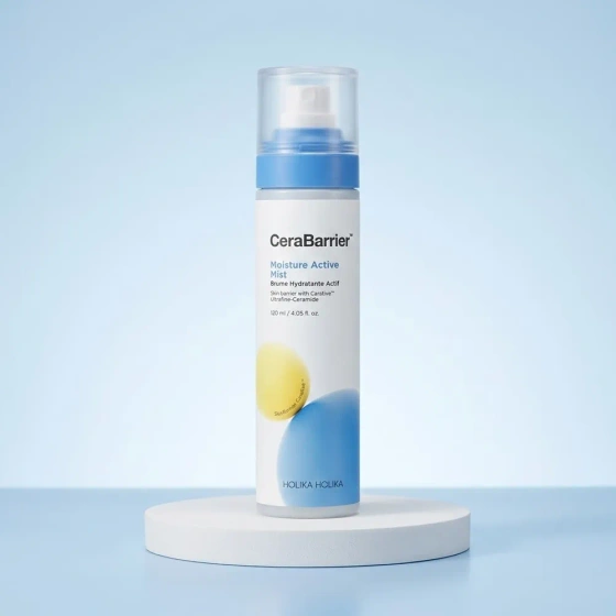 Kliknij na zdjęcie, aby je powiększyć Holika Holika CeraBarrier Active Mist Feuchtigkeitsspray für das Gesicht 120 ml