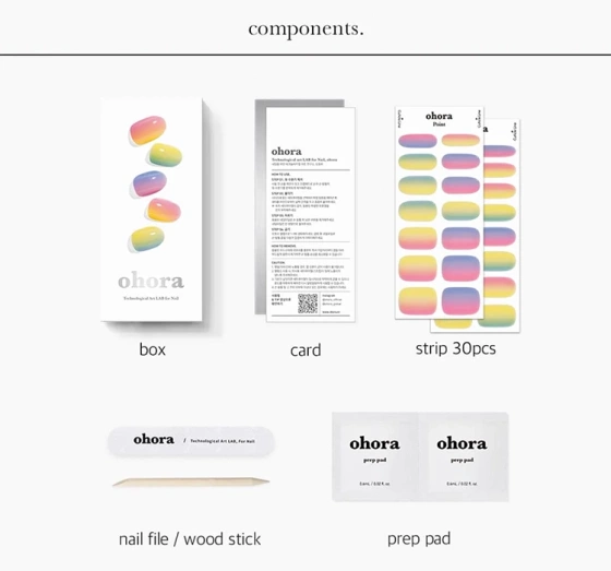 OHORA HYBRIDLACK IM AUFKLEBER PASTEL