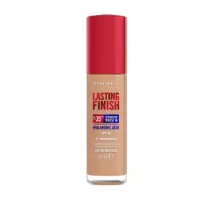 RIMMEL LASTING FINISH 35HR FOUNDATION 210 GOLDEN BEIGE 30ML
