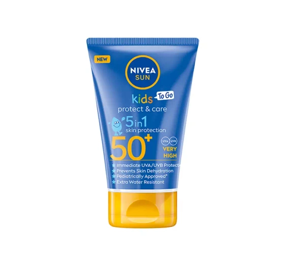 Kliknij na zdjęcie, aby je powiększyć NIVEA SUN KIDS PROTECT & CARE SCHÜTZENDE SONNENLOTION FÜR KINDER SPF 50+ 50ML