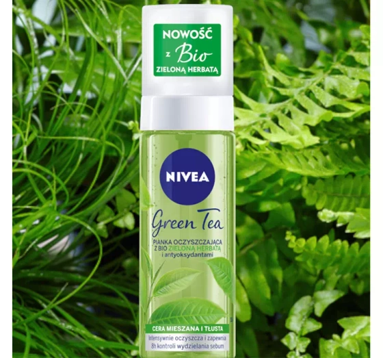 NIVEA GREEN TEA REINIGUNGSCHAUM MIT BIO GRÜNEM TEE 150ML